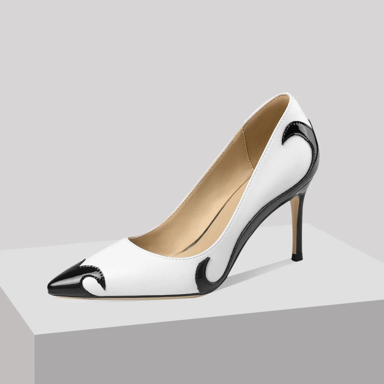 Alora Leather Heels