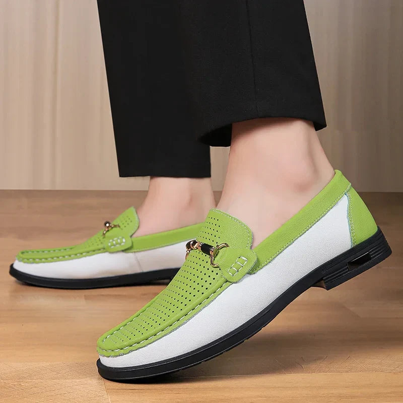 ORFEO LEATHER LOAFERS