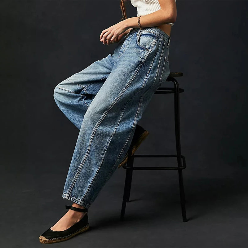 Celeste Barrel Jeans
