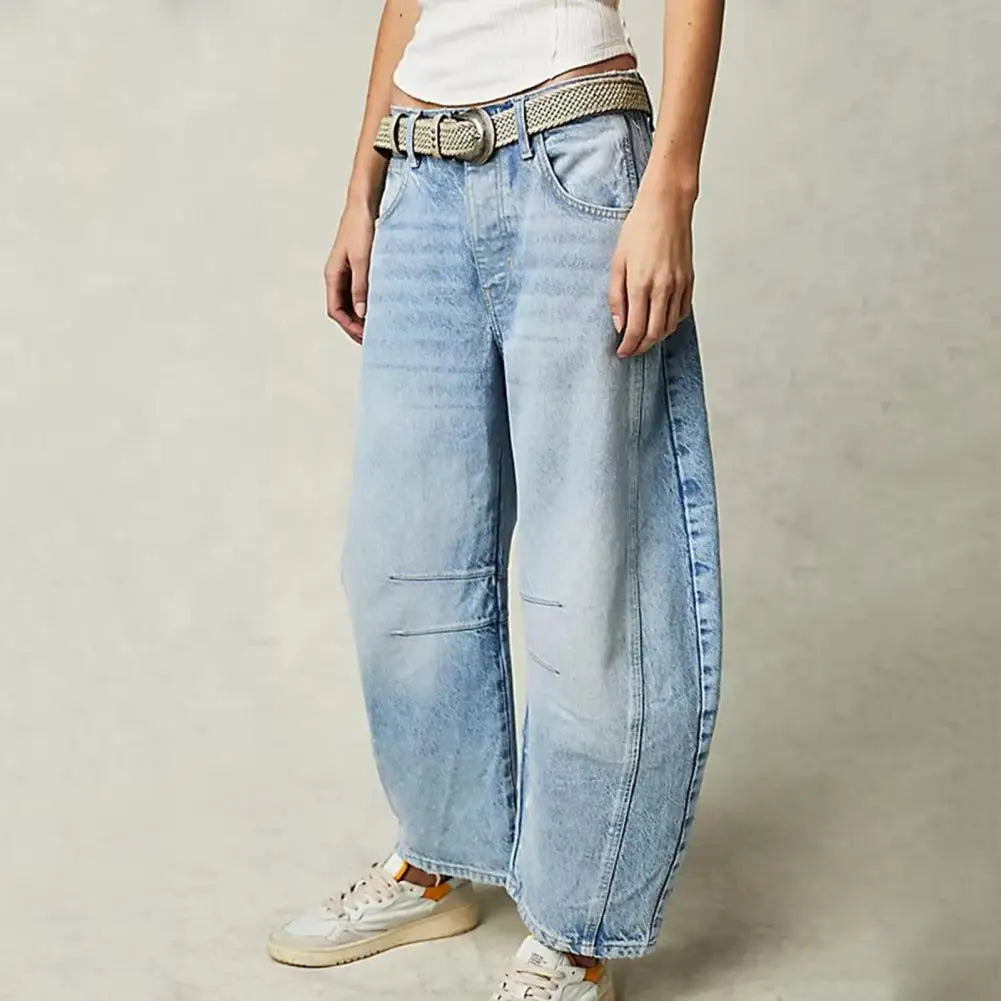 Celeste Barrel Jeans
