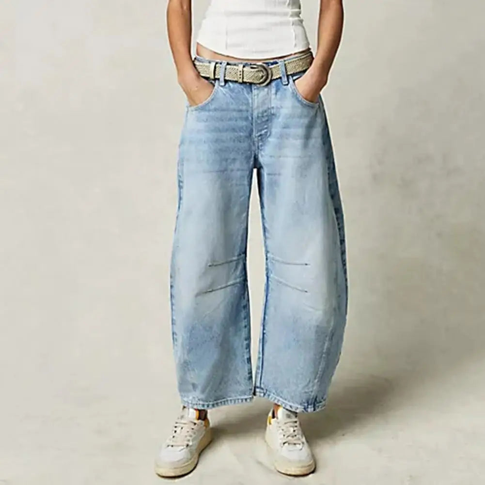 Celeste Barrel Jeans
