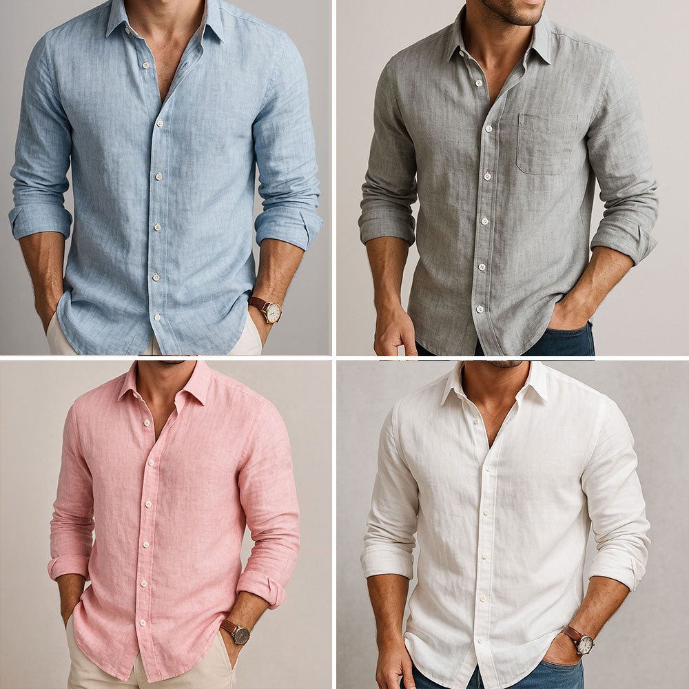 Santorini Linen Shirt