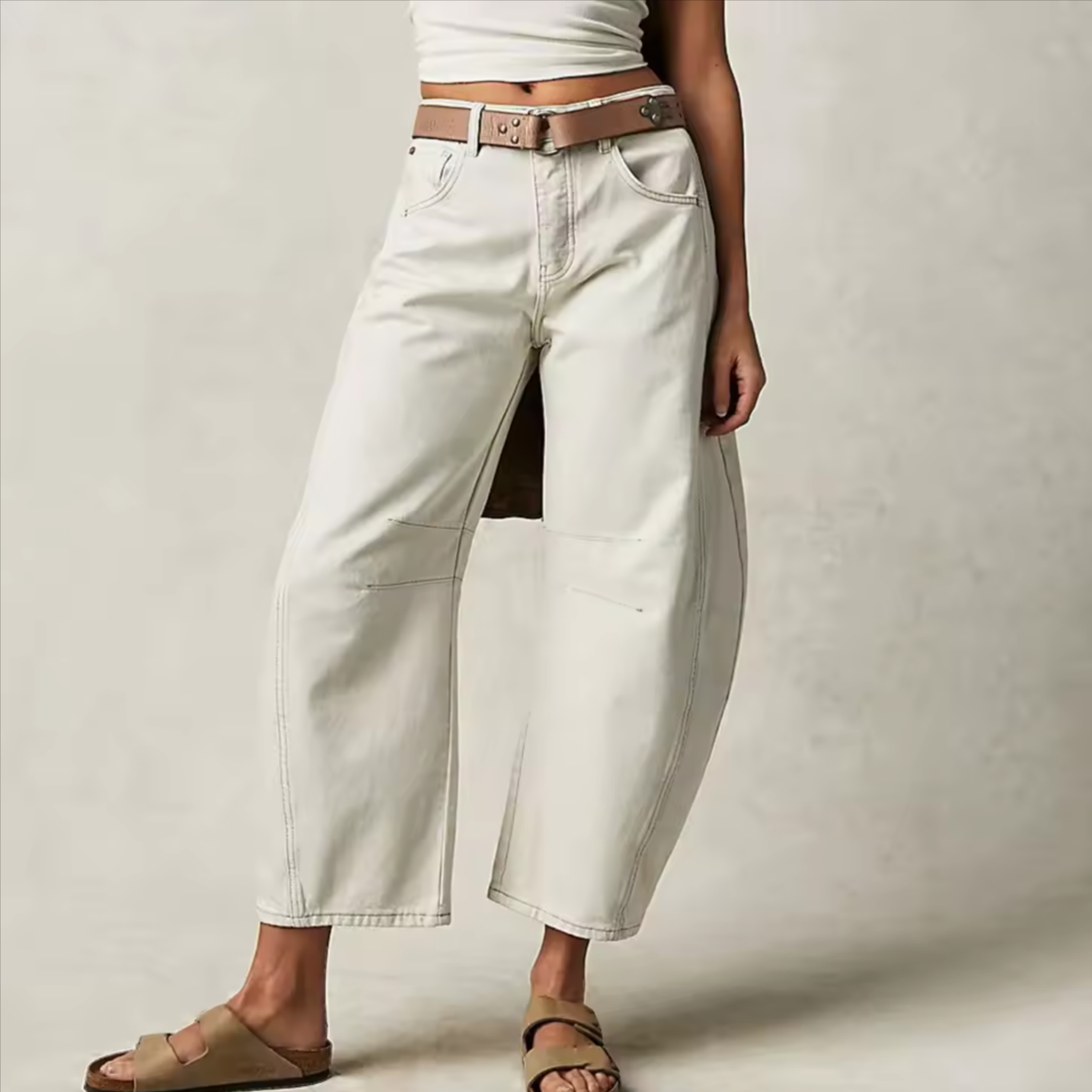 Celeste Barrel Jeans