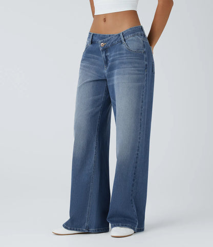 Calira Washed Casual Jeans