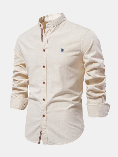 Atlas Stand Collar Shirt