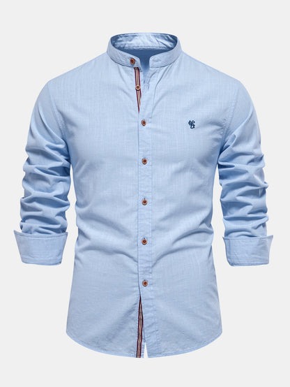 Atlas Stand Collar Shirt