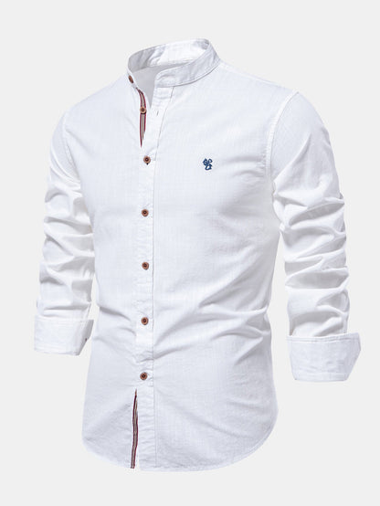 Atlas Stand Collar Shirt