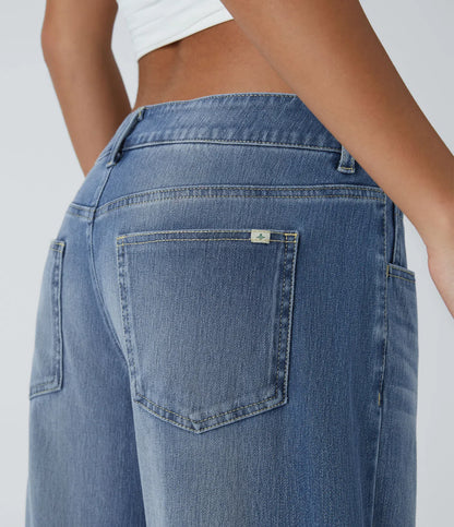 Calira Washed Casual Jeans