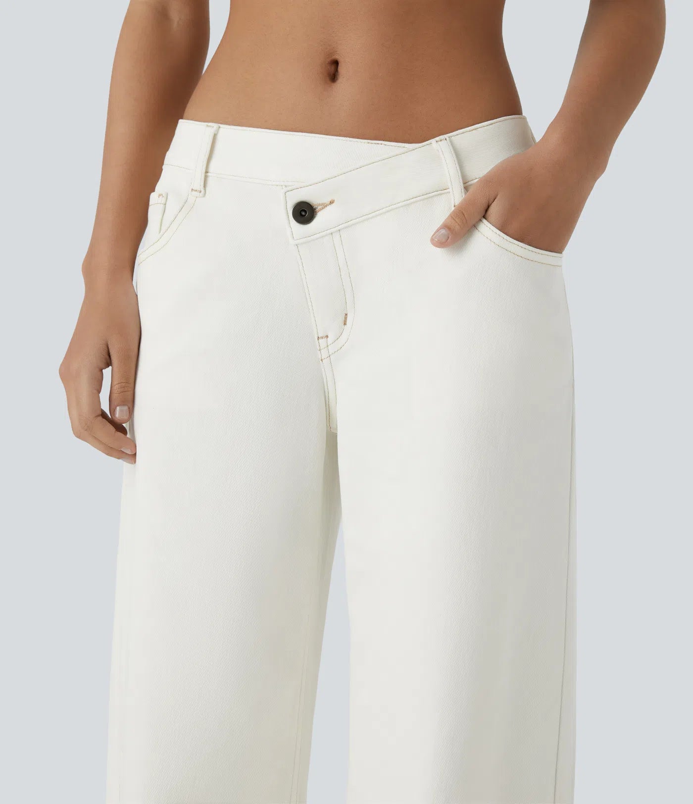 Calira Washed Casual Jeans