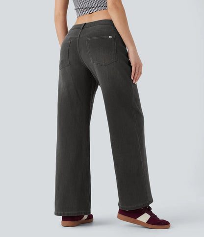 Calira Washed Casual Jeans