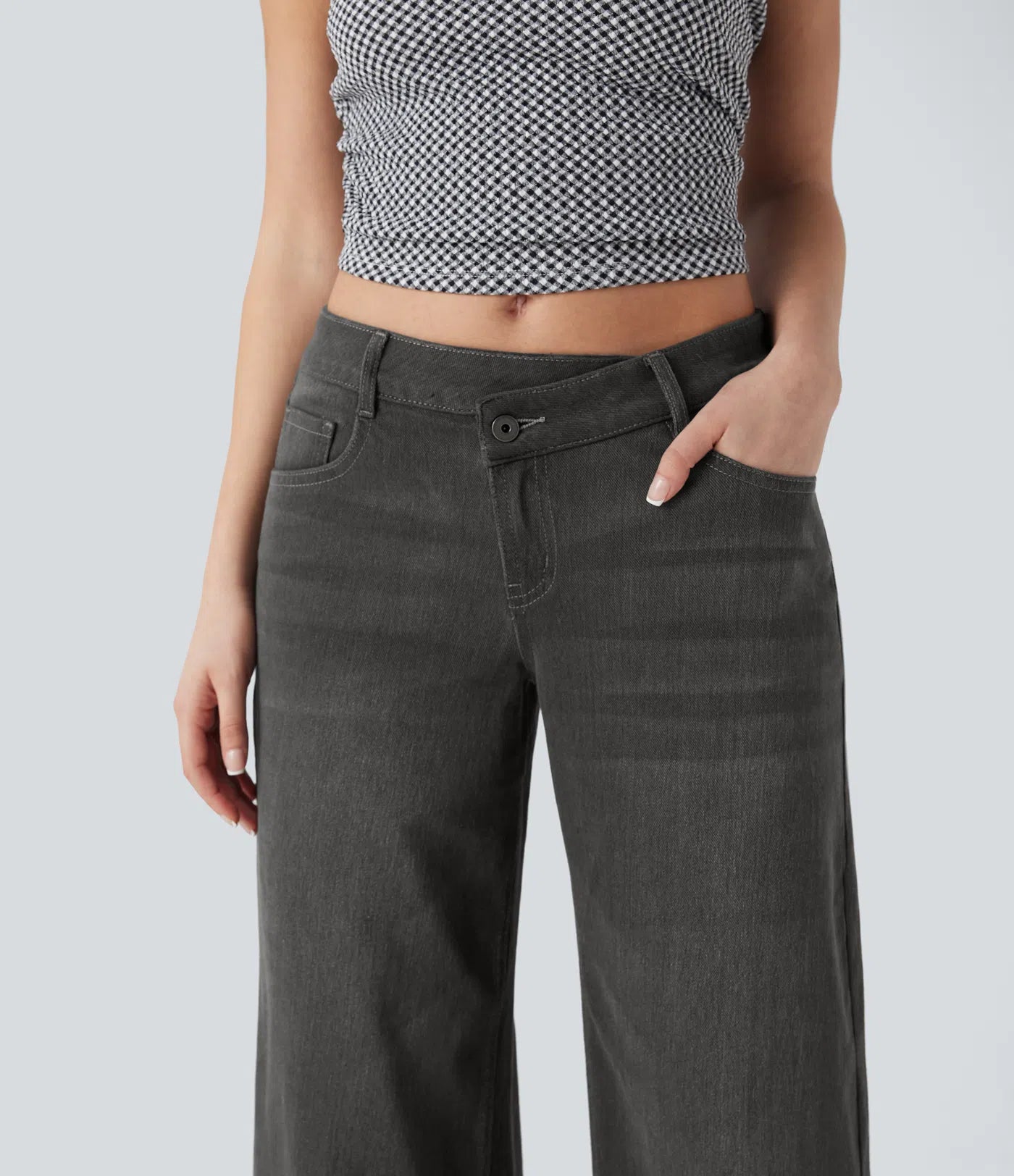 Calira Washed Casual Jeans