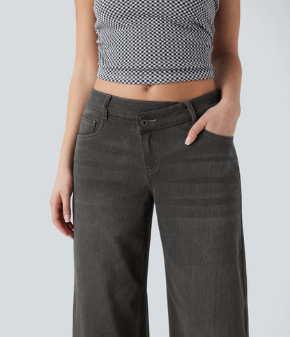 Calira Washed Casual Jeans