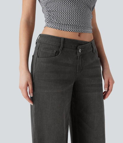 Calira Washed Casual Jeans