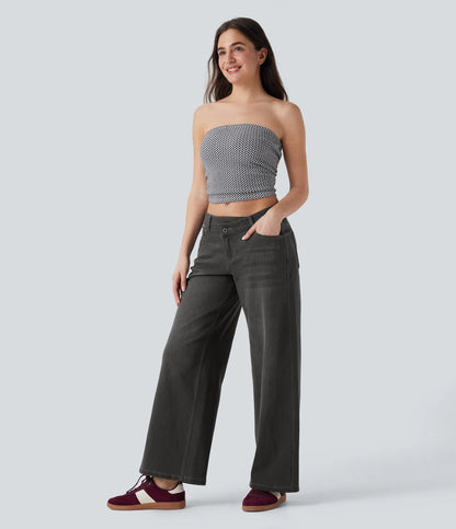 Calira Washed Casual Jeans