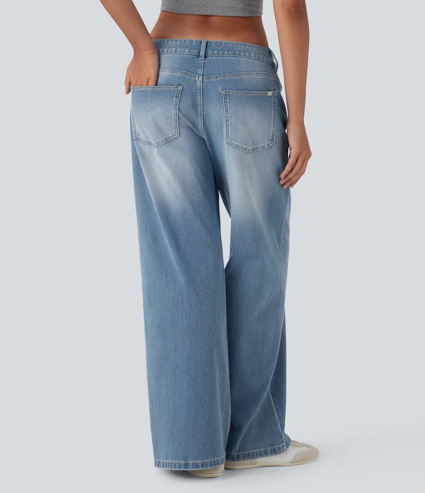 Calira Washed Casual Jeans