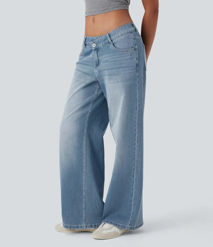 Calira Washed Casual Jeans