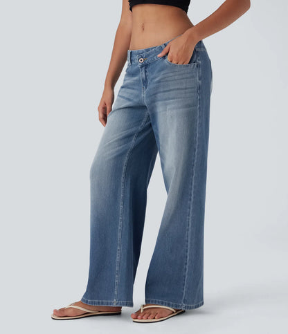 Calira Washed Casual Jeans