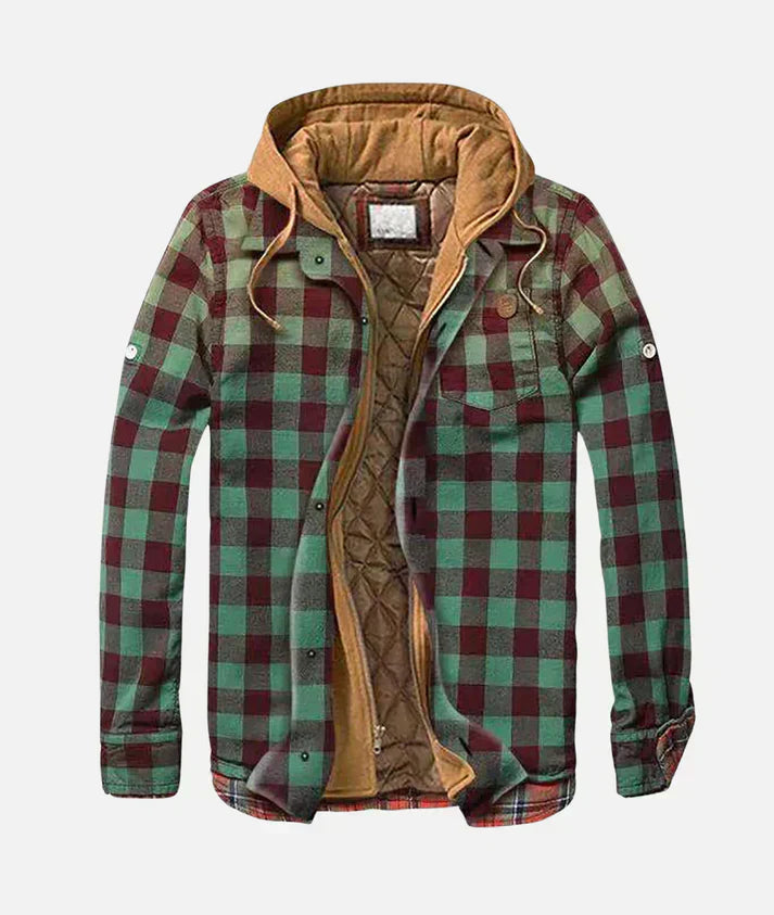 Dexter Patchwork Check Jacket