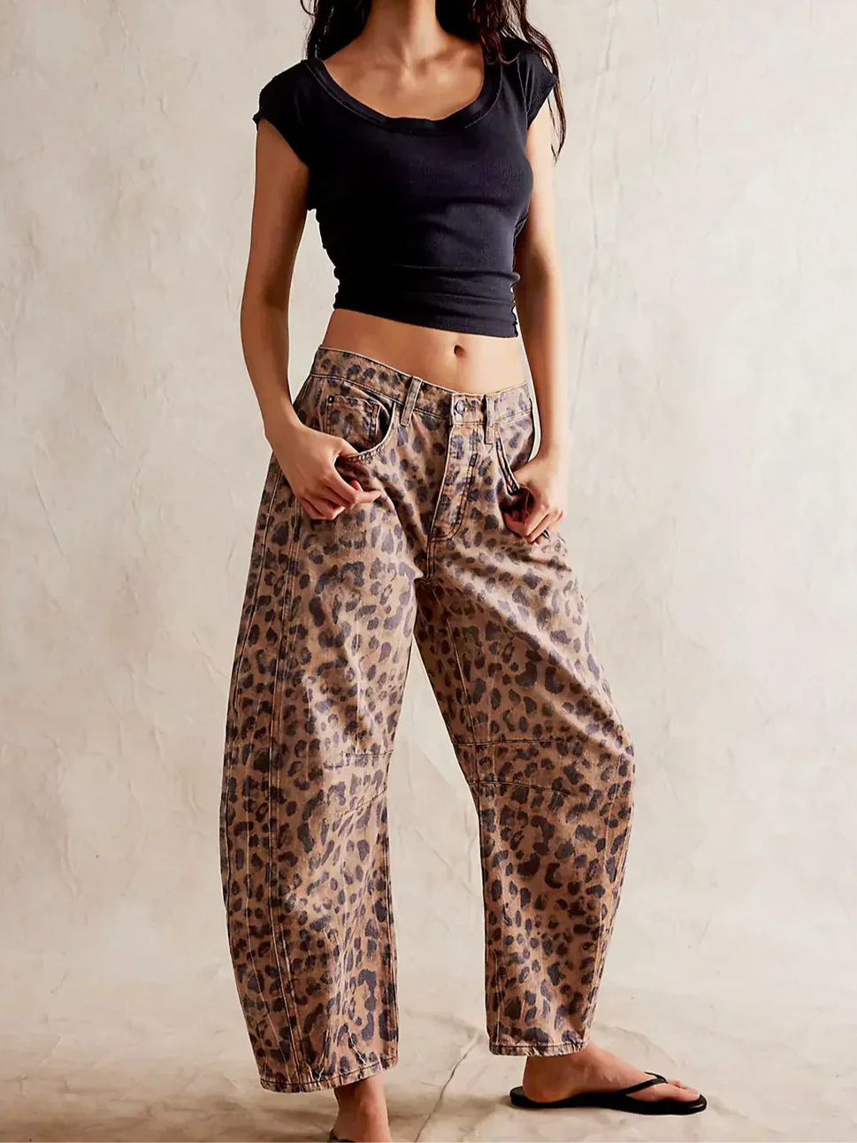 Celeste Barrel Jeans