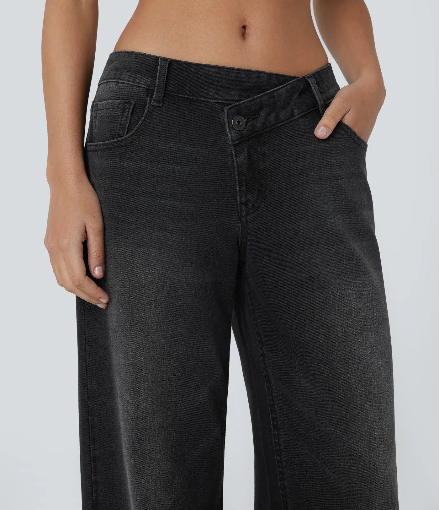Calira Washed Casual Jeans