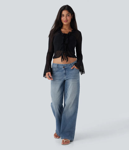 Calira Washed Casual Jeans