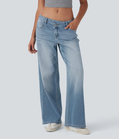 Calira Washed Casual Jeans