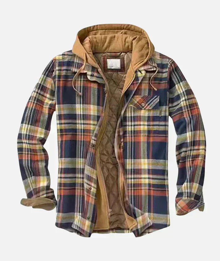 Dexter Patchwork Check Jacket