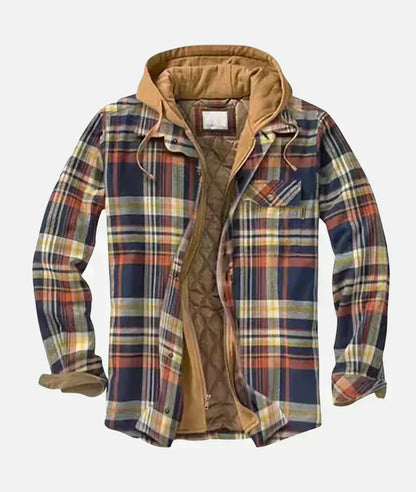 Dexter Patchwork Check Jacket