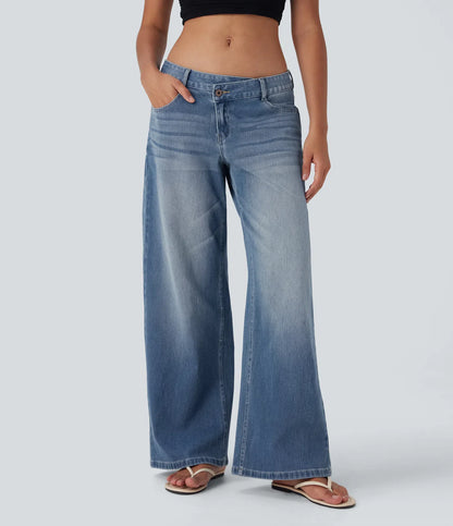 Calira Washed Casual Jeans