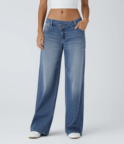 Calira Washed Casual Jeans