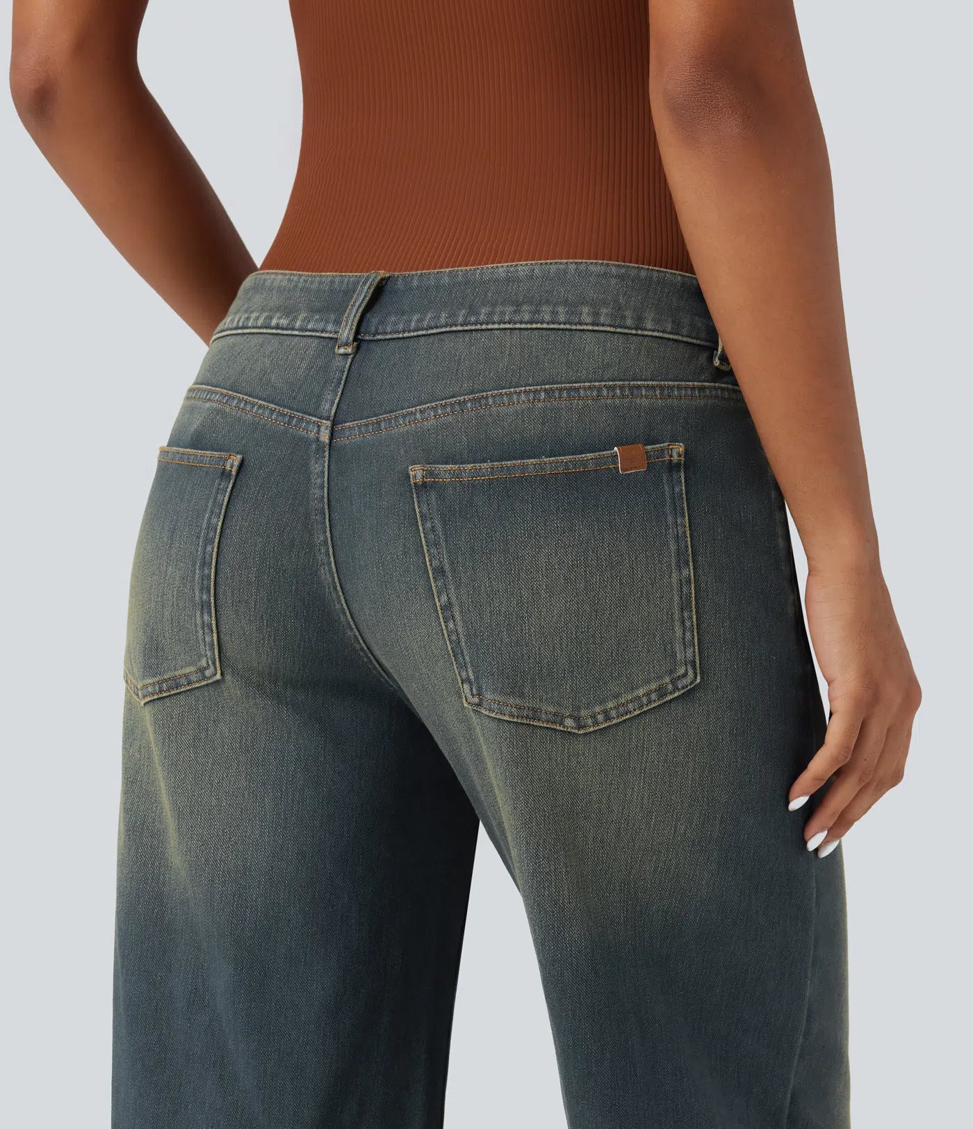 Calira Washed Casual Jeans