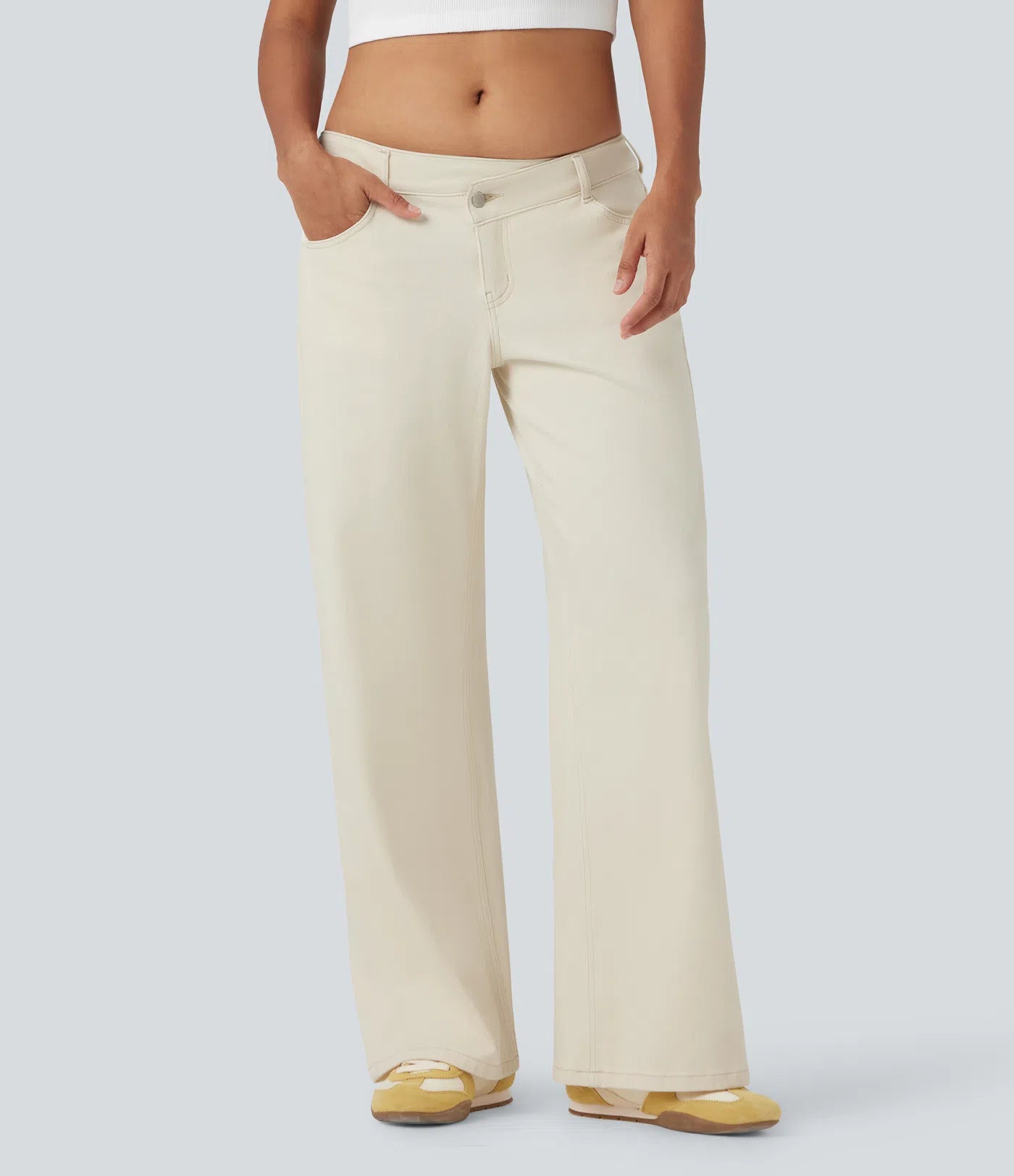 Calira Washed Casual Jeans