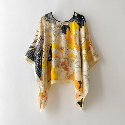 Aura Silk Shawl