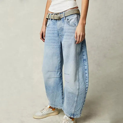 Celeste Barrel Jeans