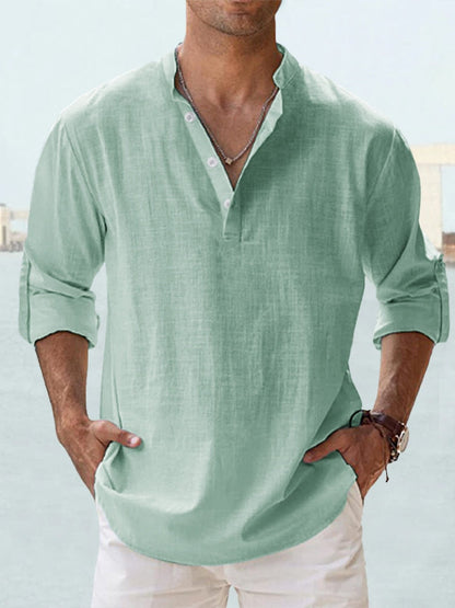 Leon Resort Linen Shirt