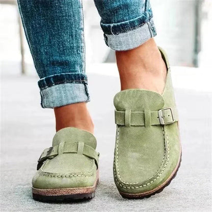 Lucia Suede Moccasins