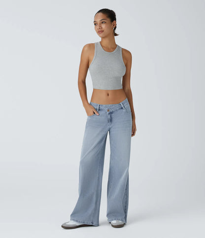 Calira Washed Casual Jeans