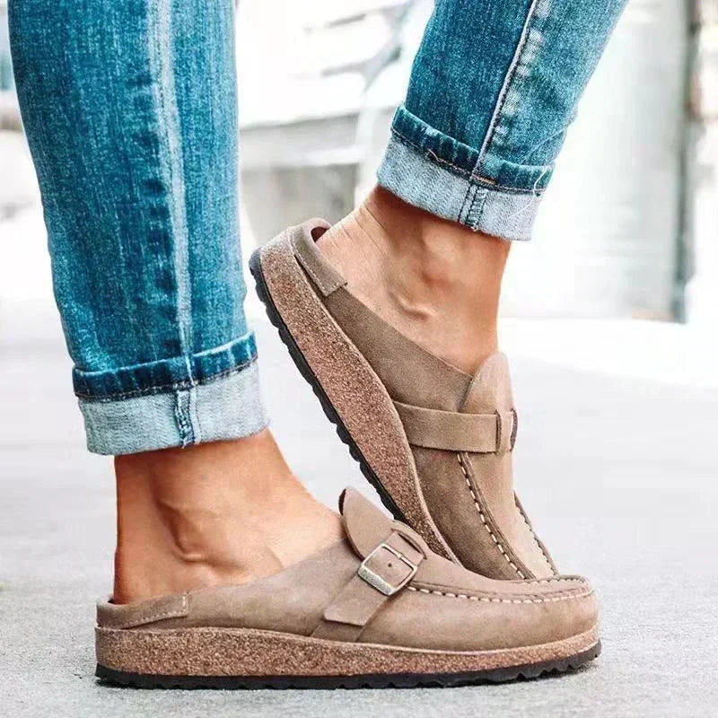 Lucia Suede Moccasins
