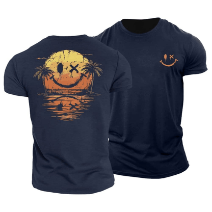 Smiley Sunset Tee