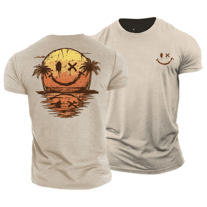 Smiley Sunset Tee