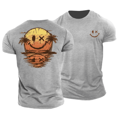 Smiley Sunset Tee